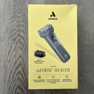 Andis Mens inFORM Foil Shaver FS-1 Sensitive Bonus Head Electric Cordless Razor